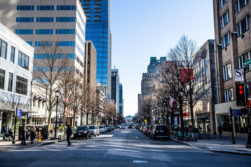 fayetteville street downtown raleigh