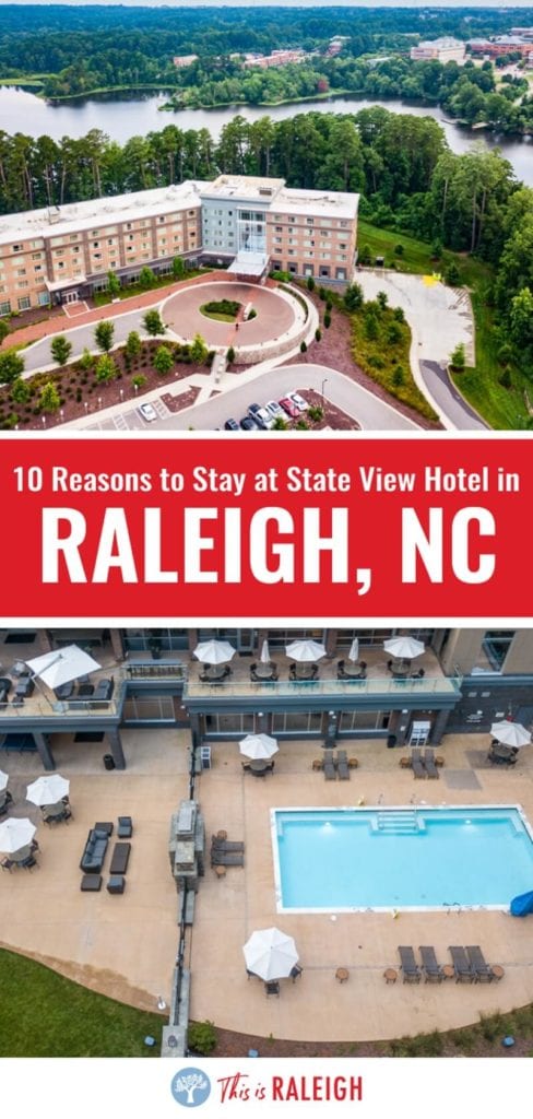 Looking for Raleigh hotels near North Carolina State University? Check out this review of the Stateview Hotel on Centennial campus. It's one of the best hotels in downtown Raleigh whether you visit Raleigh for business or pleasure!