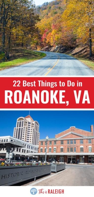 Planning a trip to Roanoke? Here is a this list of 22 things to do in Roanoke VA for your next Virginia road trip. Included are tips on attractions, places to eat in downtown Roanoke, driving the Blue Ridge Parkway and much more. Don't visit Vorginia without considering Roanoke.