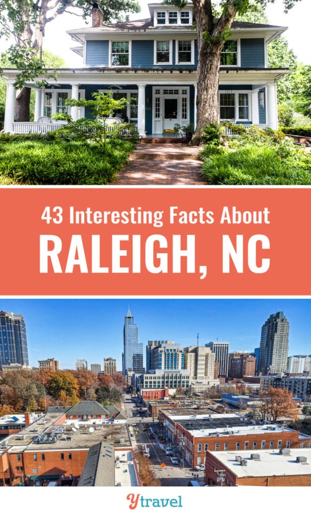 If you are planning on moving to Raleigh, or visiting Raleigh, check out this list of 43 fun facts about Raleigh, North Carolina and the most frequently asked questions about Raleigh NC. Don't visit Raleigh before reading these Raleigh travel tips and all about living in Raleigh