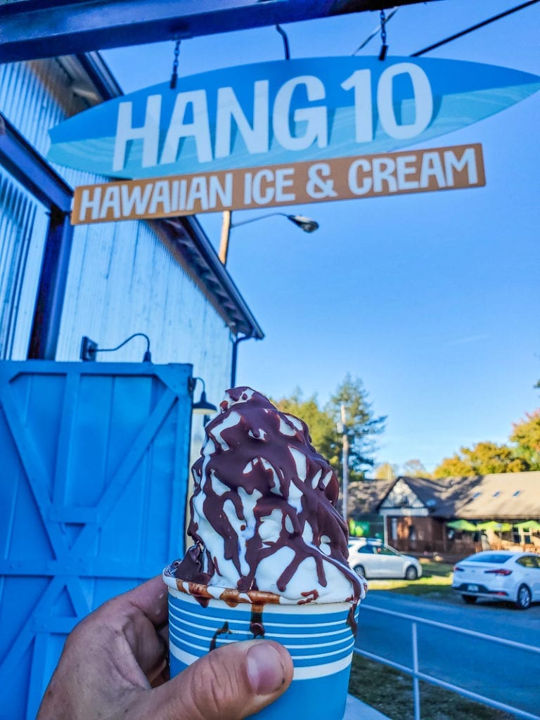 Hang 10 Hawaiian Ice Cream, Roanoke, Virginia
