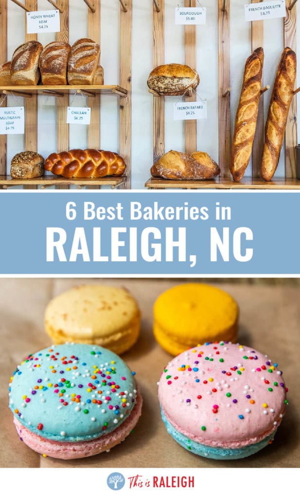 If you visit Raleigh NC and love bakeries, check out this list of the 6 best bakeries in Raleigh for all things bread, pastries, and baked goods.