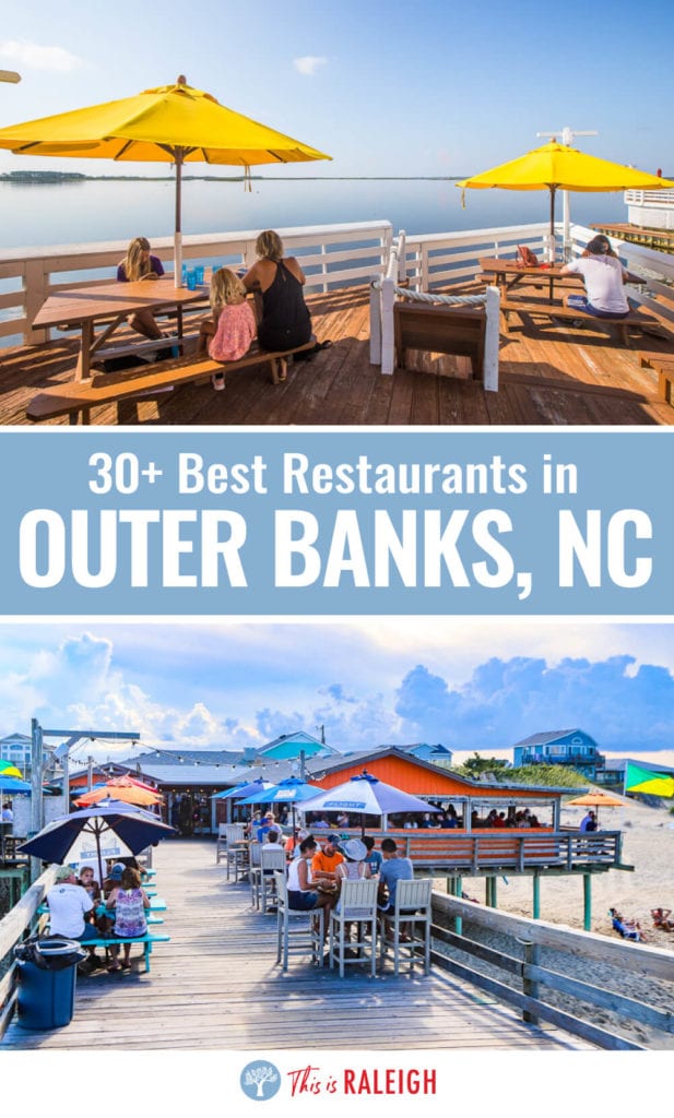 Planning to visit the Outer Banks, North Carolina? Check out this list of 30 of the best Outer Banks restaurants for your OBX trip. Don't visit North Carolina and the OBX before reading these travel tips.