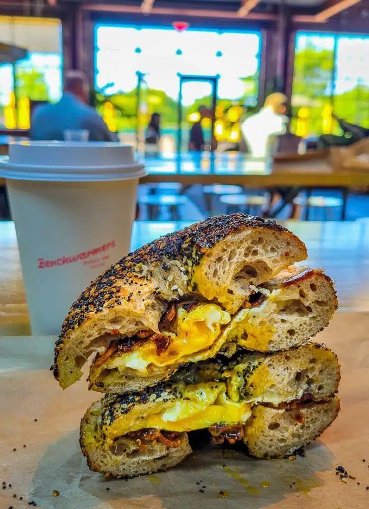 Egg, Bacon & Cheese Bagel