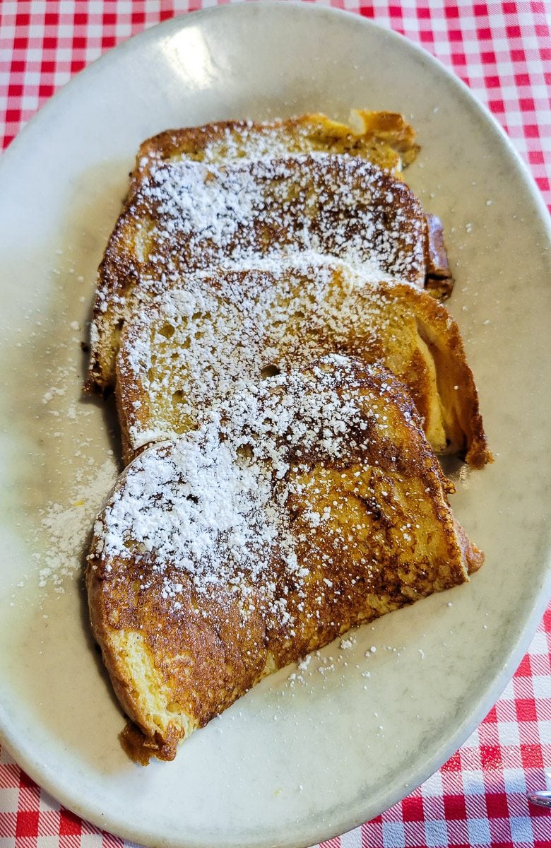 plate of French Toast, Big Ed's Raleigh, NC