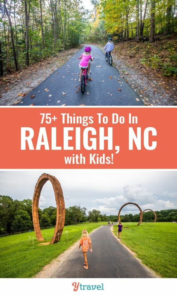 Looking for fun things to do in Raleigh with kids? Look no firther. Here are 75+ things to do with kids in Raleigh and there's something for everyone. Don't visit Raleigh before reading these Raleigh travel tips!