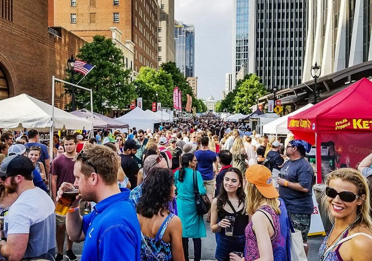 Brewgaloo Beer Festtival - one of the top Raleigh events