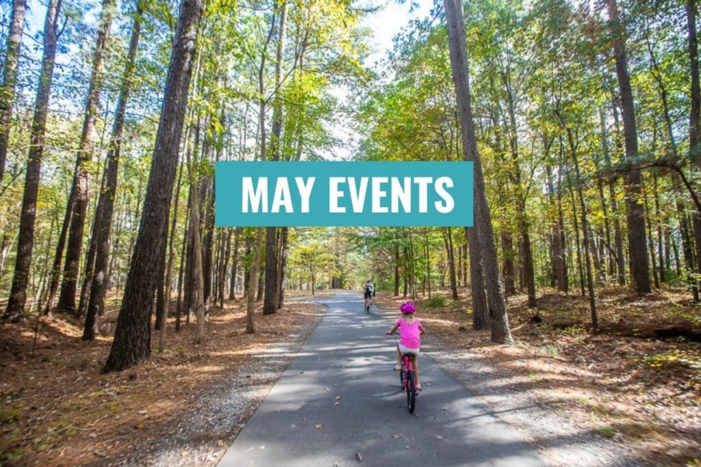Raleigh events, May