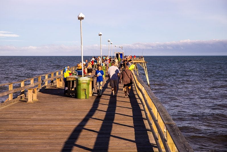 Pier at Kure Beach