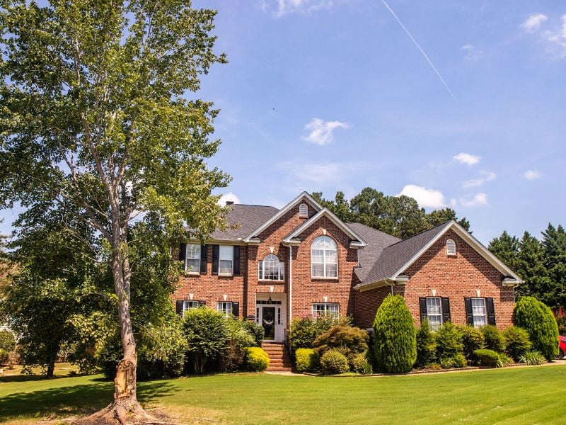 brick home in Holly Springs, NC