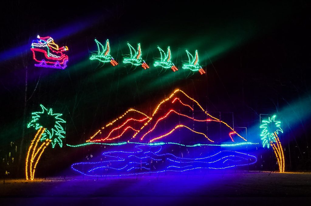Magic of Lights Christmas display, Raleigh