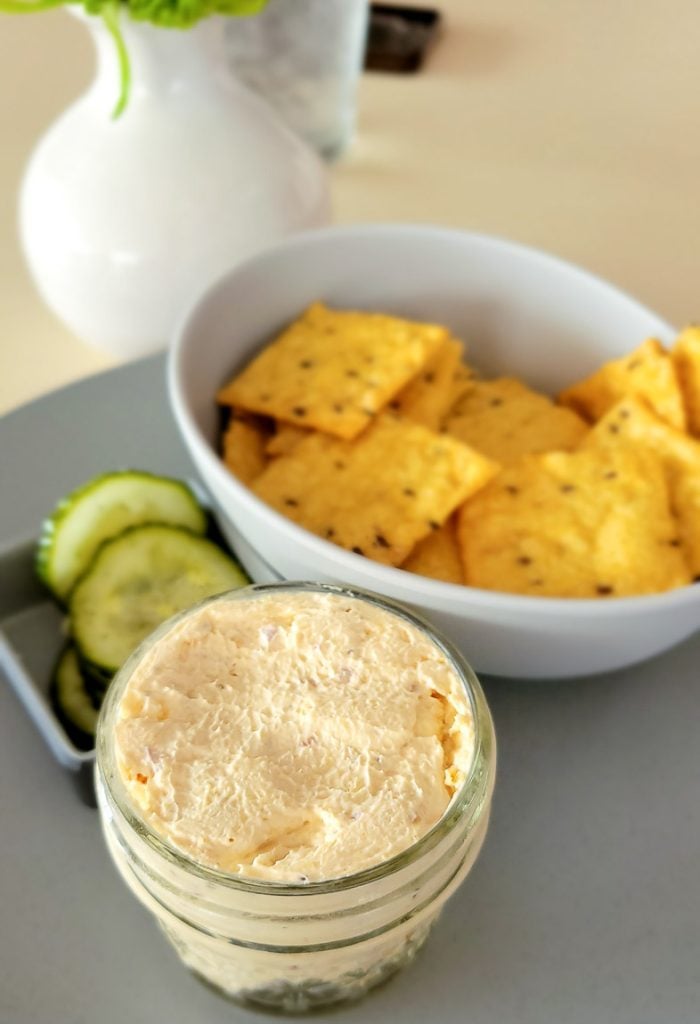 Crackers and dip