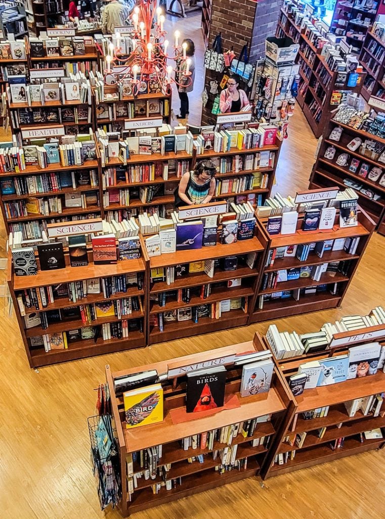 People inside a bookstore