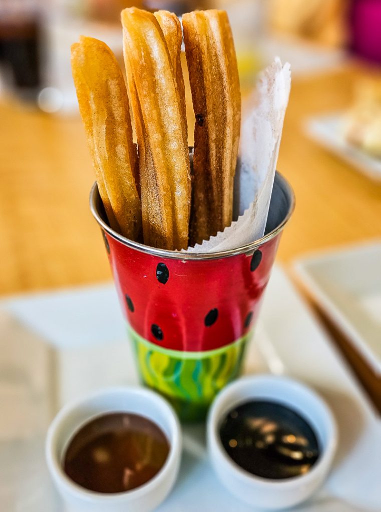 Churros in a cup