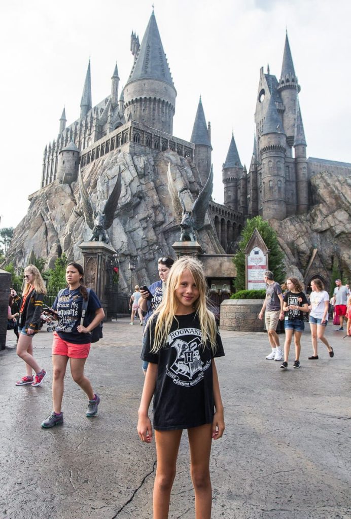 Hogwarts Castle at Universal Studios in Orlando.