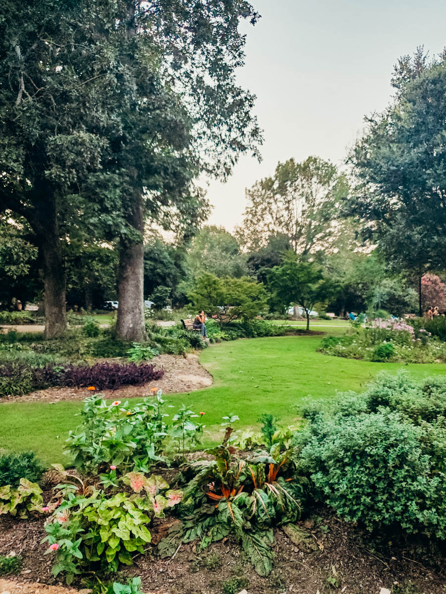 lawn and gardens of fred fletcher park
