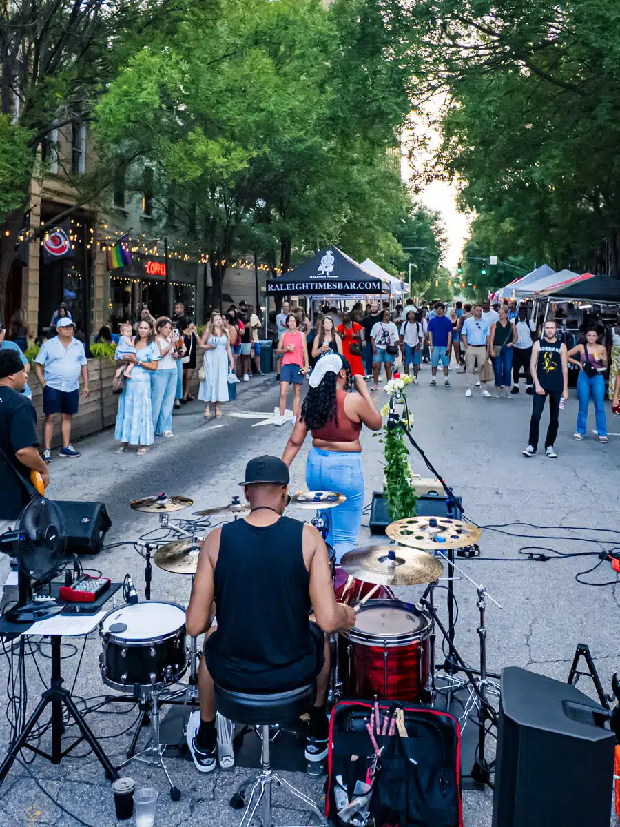 First Night Raleigh Event Map How To Enjoy First Friday In Raleigh + This Month's Events) | This Is ...