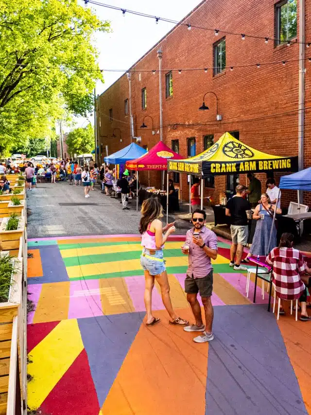 First Night Raleigh Event Map How To Enjoy First Friday In Raleigh + This Month's Events) | This Is ...