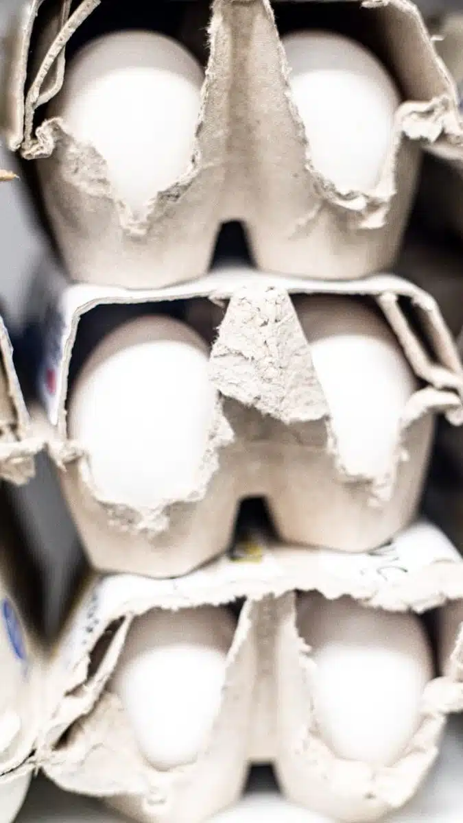 cartons of eggs