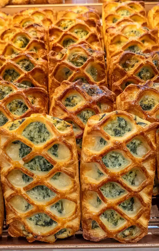 spinach and feta danish