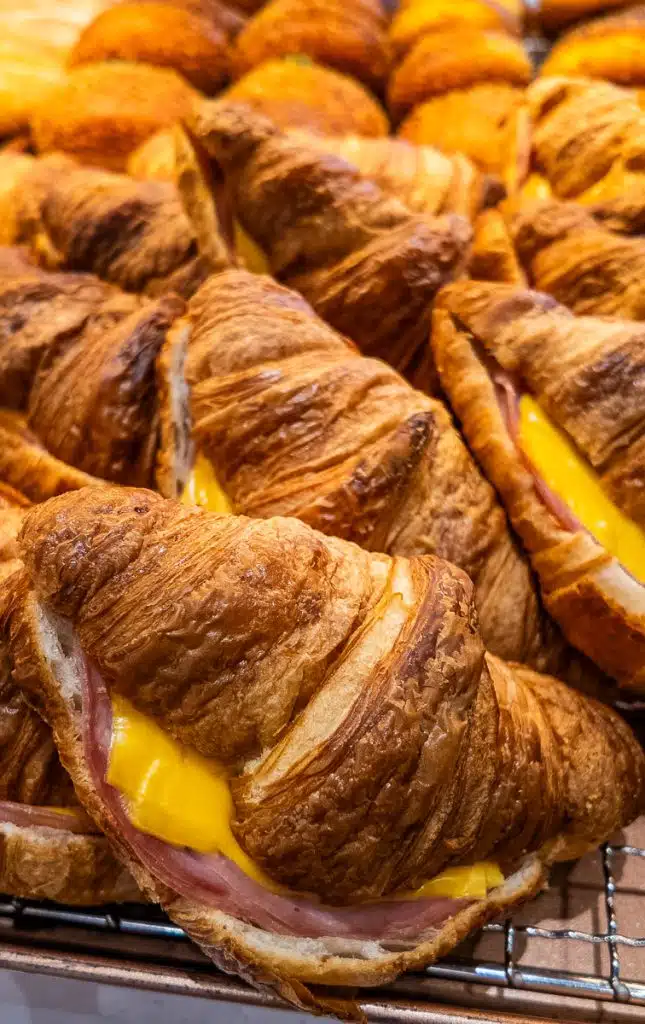 ham and cheese croissant