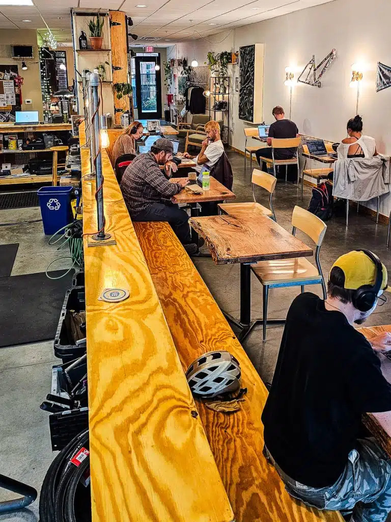 bike library cafe 3