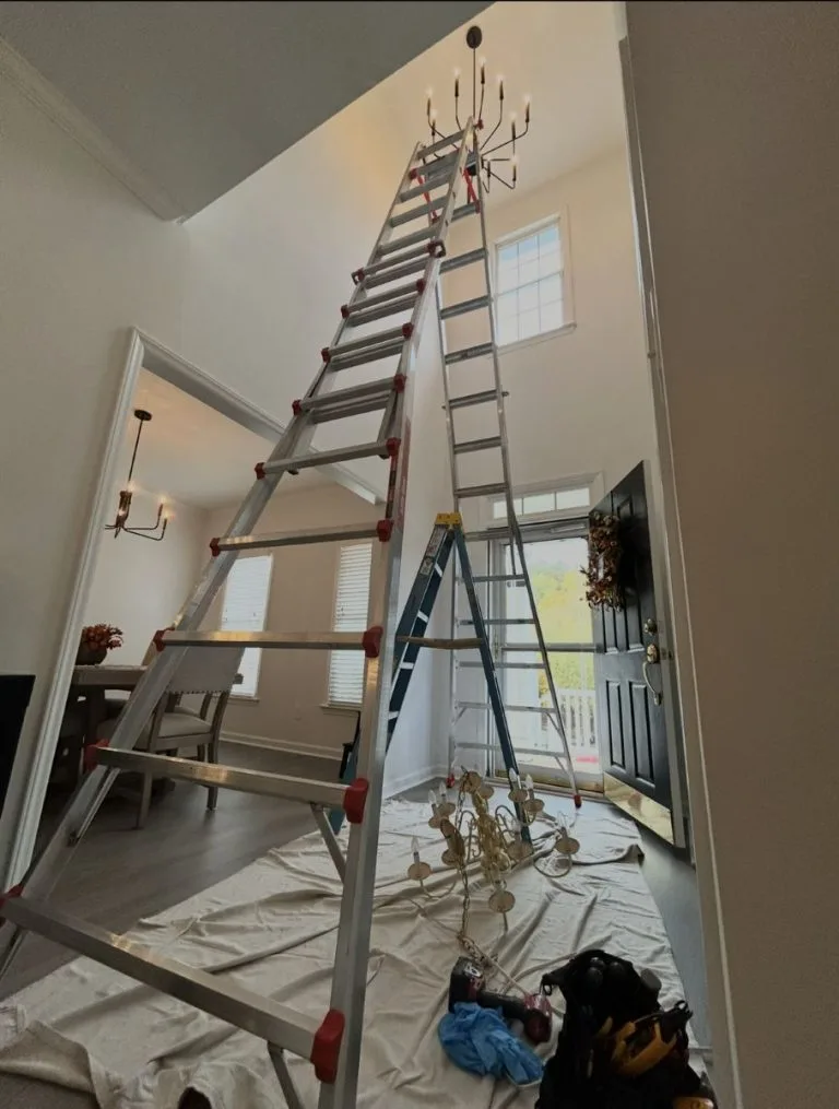 foyer light ladder 768x1015