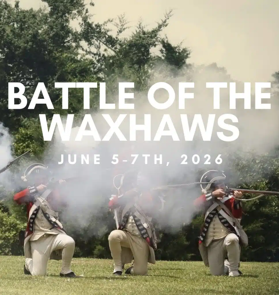 battle of the Battle of the Waxhaws flyer