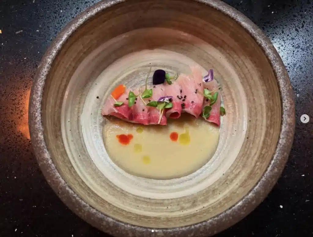 hamachi tiradito sono