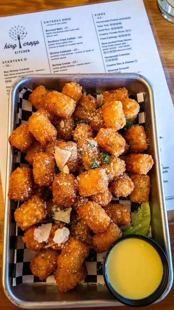 tator tots from king cropp