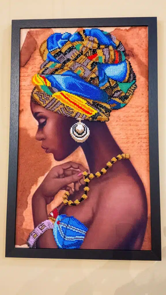 portrait of african woman