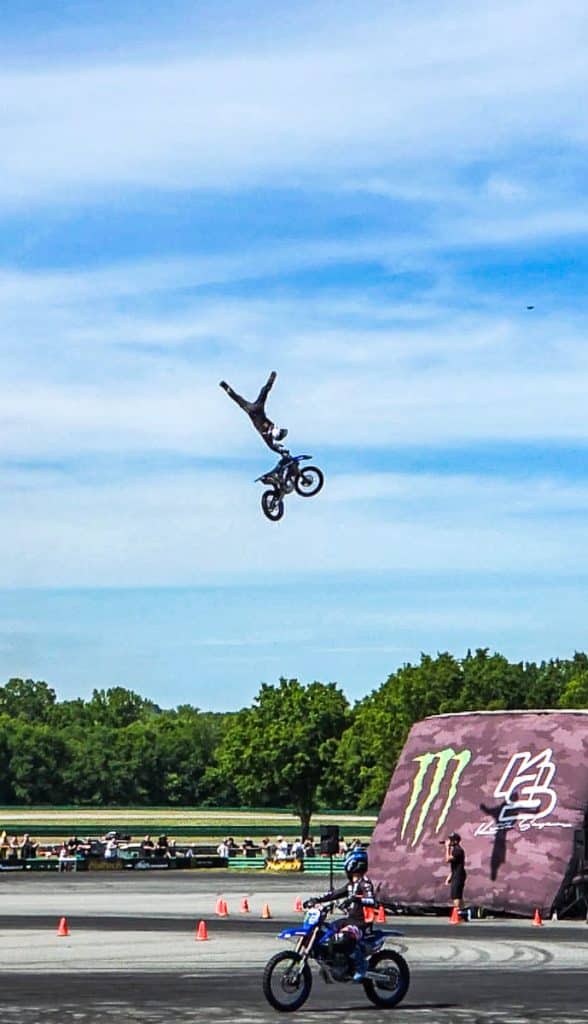 bike stunts at vir