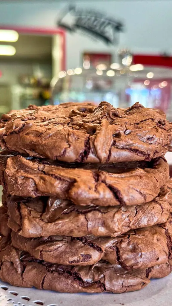 Chocolate brownie cookie by TheCookiePeople.net.