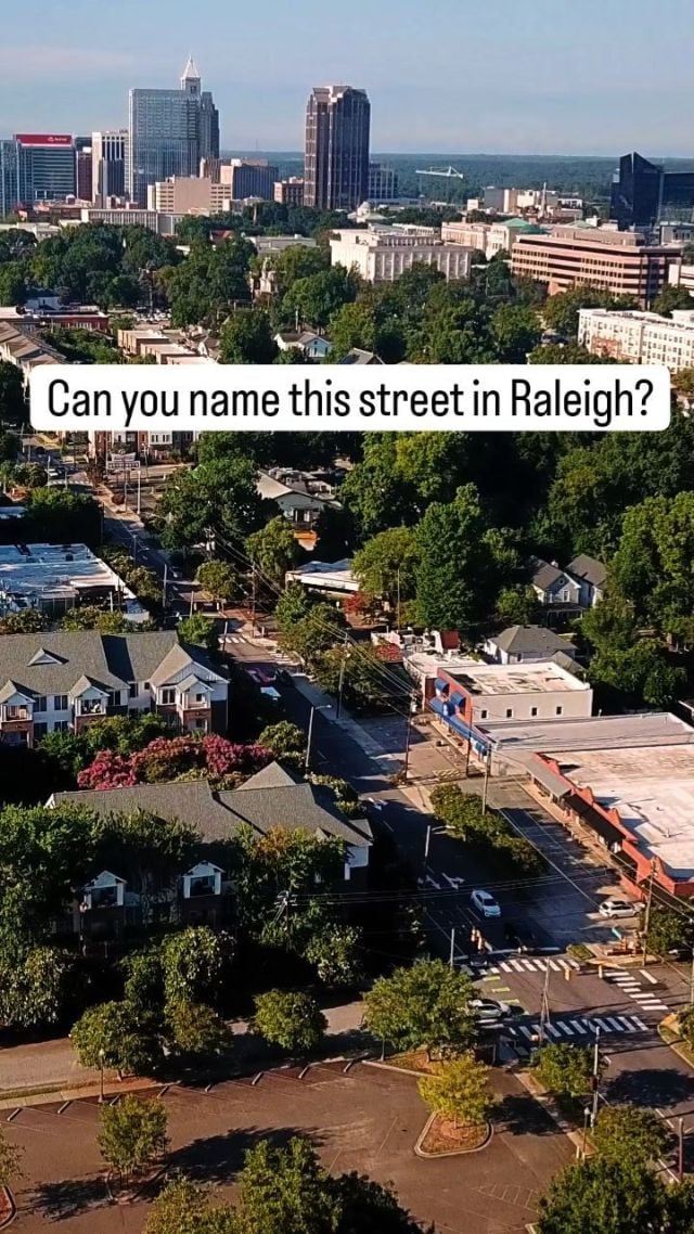 Can you name this street in Raleigh?

And then tag your favorite business on this street?

#ThisIsRaleigh #downtownraleighnc #raleighdowntown  #cityofoaks #raleighdrone #raleighdronephotographer #raleighvideographer #visitraleigh